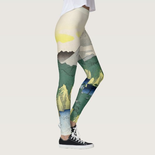 LEGGINGS JAPANS HOUTBLOK (Rechts)