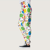 Leggings JOUW NAAM poladots (Links)