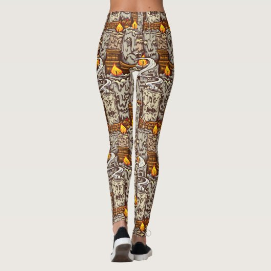Leggings kaarsen (Achterkant)