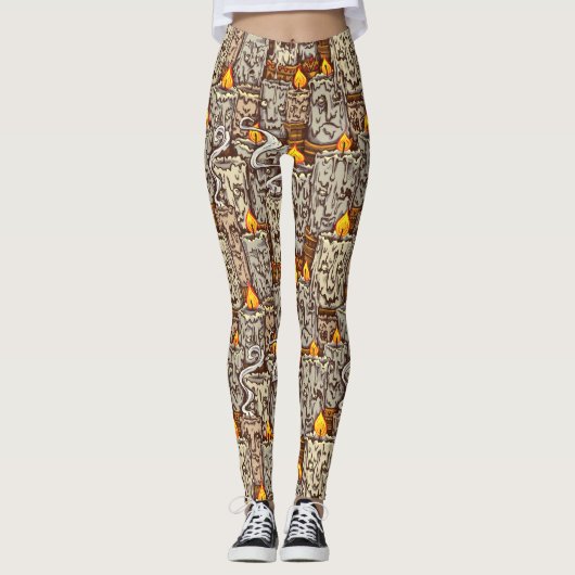 Leggings kaarsen (Voorkant)