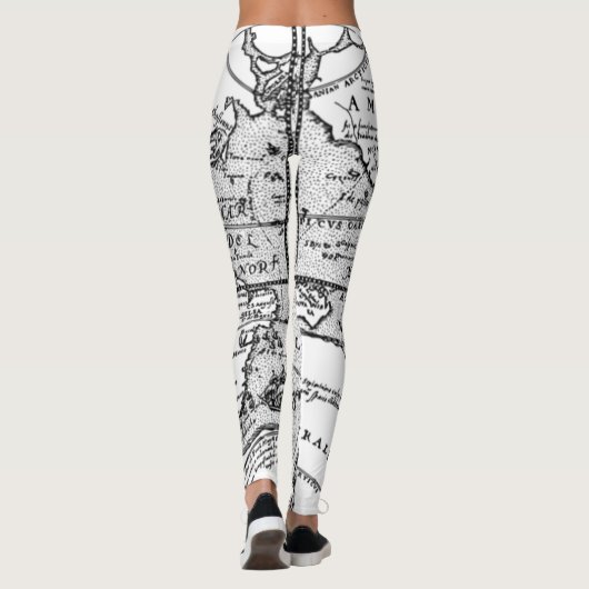 Leggings  kaart (Achterkant)