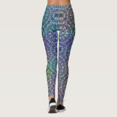 Leggings Kaleidoscoop Stijl (Achterkant)