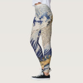 Leggings KANJI LIVE JAPANESE WOODBLOCK PRINT (Links)