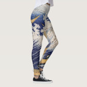 Leggings KANJI LIVE JAPANESE WOODBLOCK PRINT (Rechts)