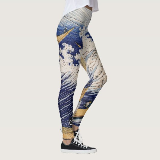 Leggings KANJI LIVE JAPANESE WOODBLOCK PRINT (Rechts)
