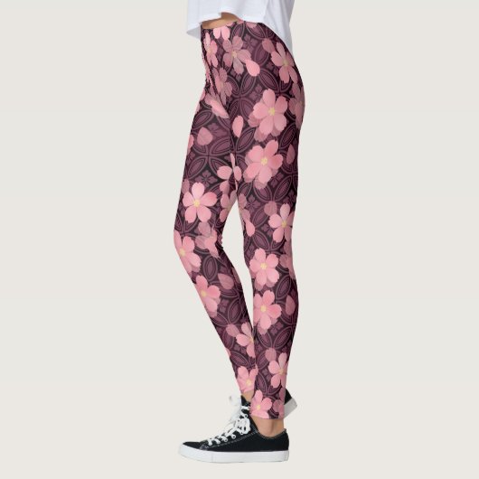 leggings kersen bloesem (Links)