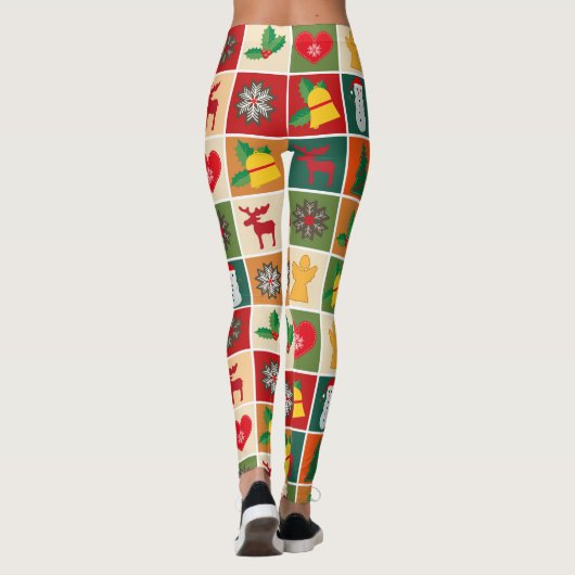 leggings kerst (Achterkant)