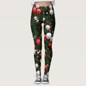 Leggings kerstbomen (Voorkant)