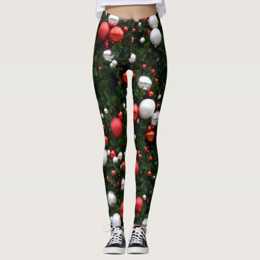 Leggings kerstbomen (Voorkant)
