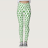 Leggings kerstbomen (Voorkant)