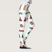 Leggings Kerstboom Santa rendier rood groen (Rechts)