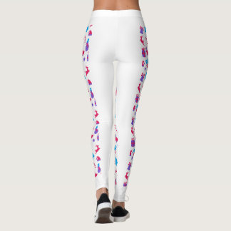 Leggings kerstcadeaupatroon