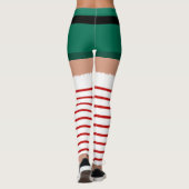 Leggings kerstkerstkerstkerstkerstkerstmankostuum (Achterkant)