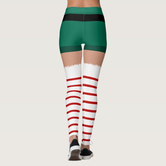 Leggings kerstkerstkerstkerstkerstkerstmankostuum (Achterkant)
