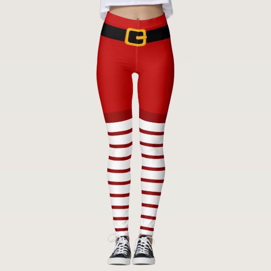 Leggings kerstkerstkerstkerstkerstkerstmankostuum (Voorkant)