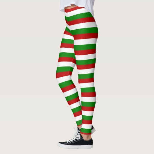 Leggings kerststrepen (Links)
