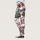 Leggings KGB Red Juicy Lips McFly (Links)
