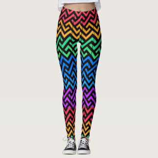 Leggings kleurpatronen mengen
