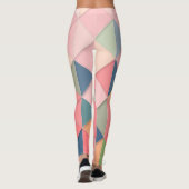 leggings kleurrijke geometrie (Achterkant)