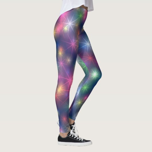 Leggings/kleurrijke sterren leggings (Rechts)
