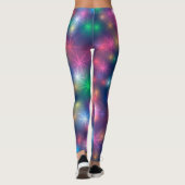 Leggings/kleurrijke sterren leggings (Achterkant)