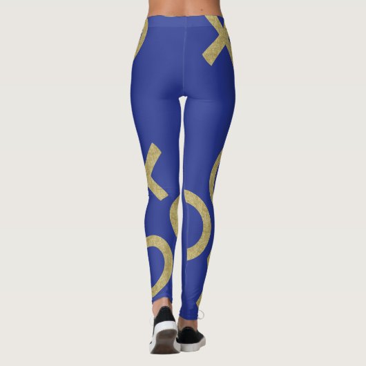 Leggings Knuffels & Kisses Design (Achterkant)