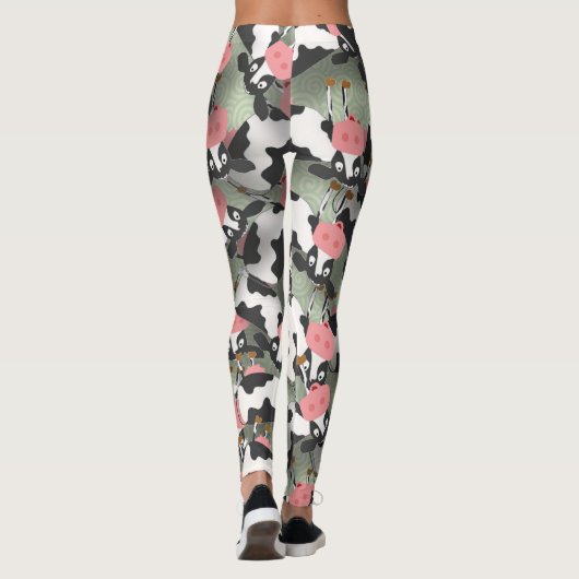 Leggings koeien (Achterkant)