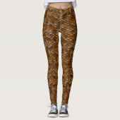 Leggings koperen drakenschalen (Voorkant)