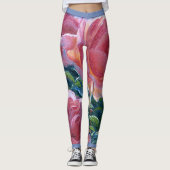 leggings "koraalRozen" (Voorkant)