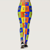 leggings kwanzaa colorblock (Achterkant)