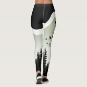 Leggings la naturaleza y pájaros (Achterkant)