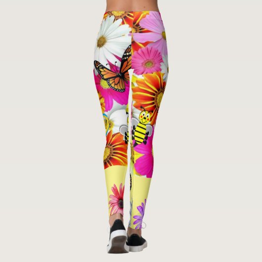 Leggings Lang Bumblebee (Achterkant)