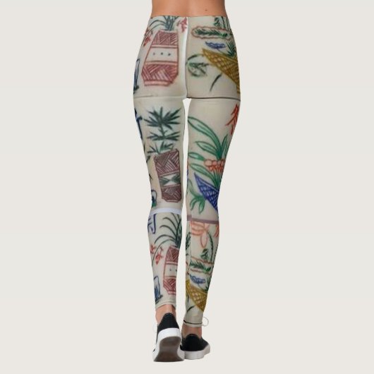 Leggings Lang Mahjongg (Achterkant)