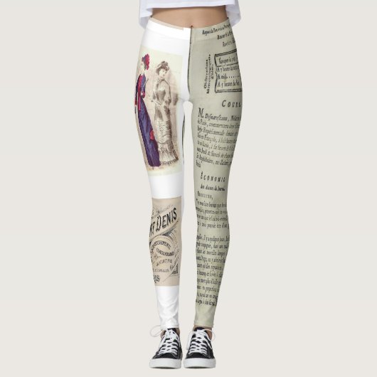 Leggings Lang Paris Frankrijk (Voorkant)