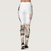 Leggings Lang Paris Frankrijk (Achterkant)
