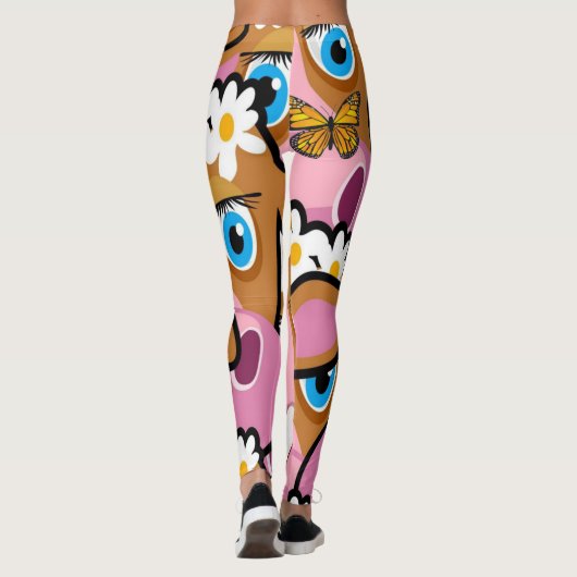 Leggings Lange Koe (Achterkant)