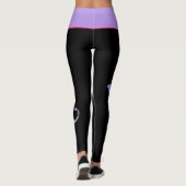 Leggings Lavender Dragon (Achterkant)