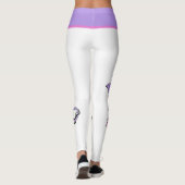 Leggings Lavender Dragon (Achterkant)