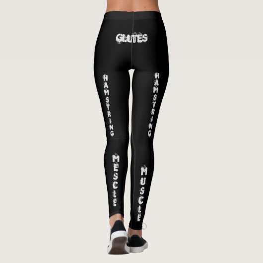 Leggings lichaamsdelen (Achterkant)