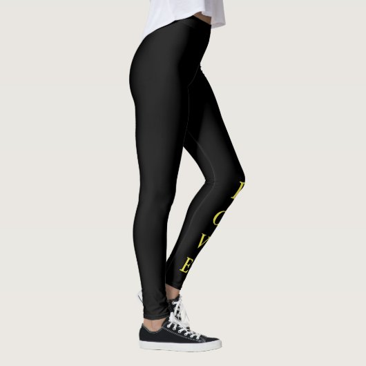 Leggings-liefde voor vrouwen leggings (Rechts)