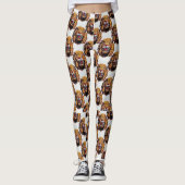 Leggings - Lion's hoofd (collectie Isi-Agu) (Voorkant)