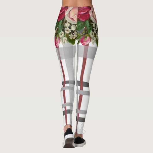 Leggings Long Floral (Achterkant)