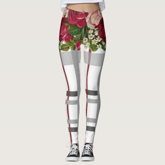 Leggings Long Floral (Voorkant)