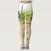 Leggings Long Paris Frankrijk (Voorkant)