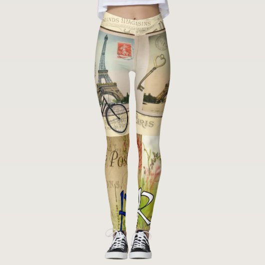 Leggings Long Paris Frankrijk (Voorkant)