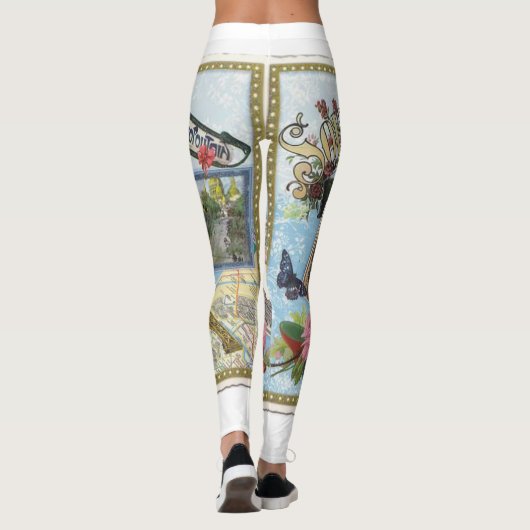 Leggings Long Paris Frankrijk (Achterkant)