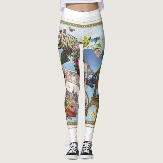 Leggings Long Paris Frankrijk (Voorkant)