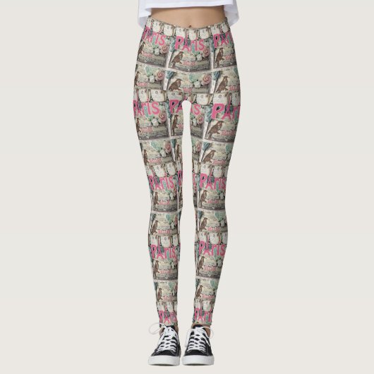 Leggings Long Paris Frankrijk (Voorkant)