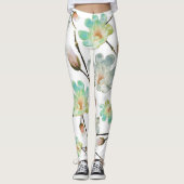 Leggings Magnolia Pattern (Voorkant)