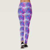 Leggings Magnolia Tree Pattern (Achterkant)